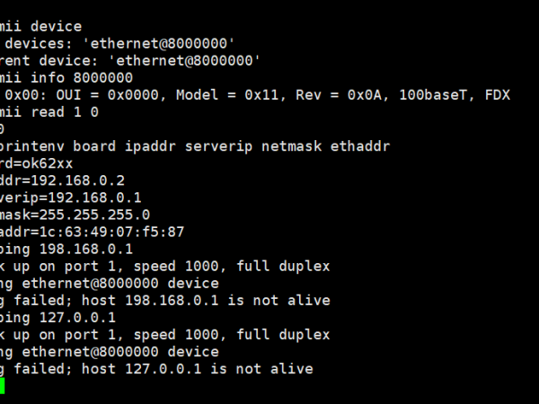 uboot�޷�ʹ����̫��