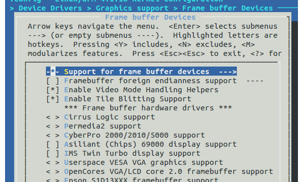 frame buffer